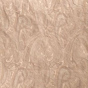 Ralph Lauren gray paisley king flat sheet  2 king pillow cases 100% cotton